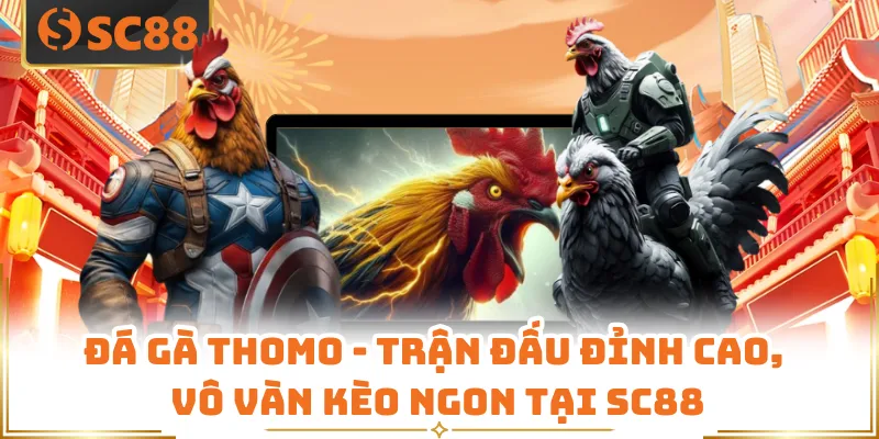 Đá Gà Thomo - Trận Đấu Đỉnh Cao, Vô Vàng Kèo Ngon Tại SC88